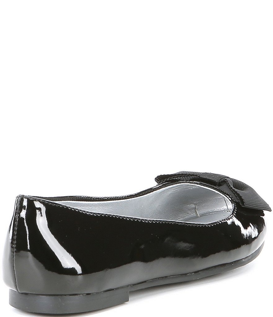 Copper Key Girls' Joyyful Patent Bow Detail Ballet Flats (Youth)