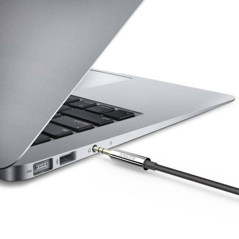 Anker 3' PowerLine 3.5mm Aux Audio Cable - Black