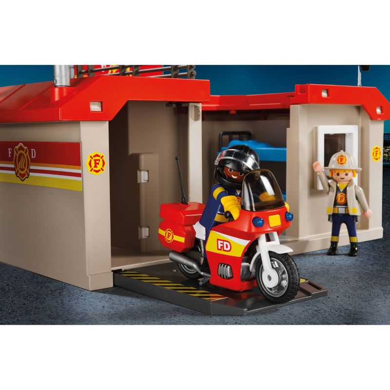 Playmobil Take Along Fire Station