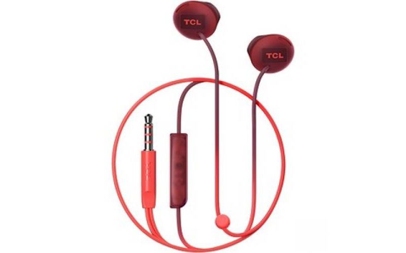 TCL Sunset Orange In-ear Headphones with Mic - SOCL200OR - Stereo - Mini-phone - Wired - 32 Ohm - 15 Hz - 22 kHz - Earbud - Binaural - In-ear