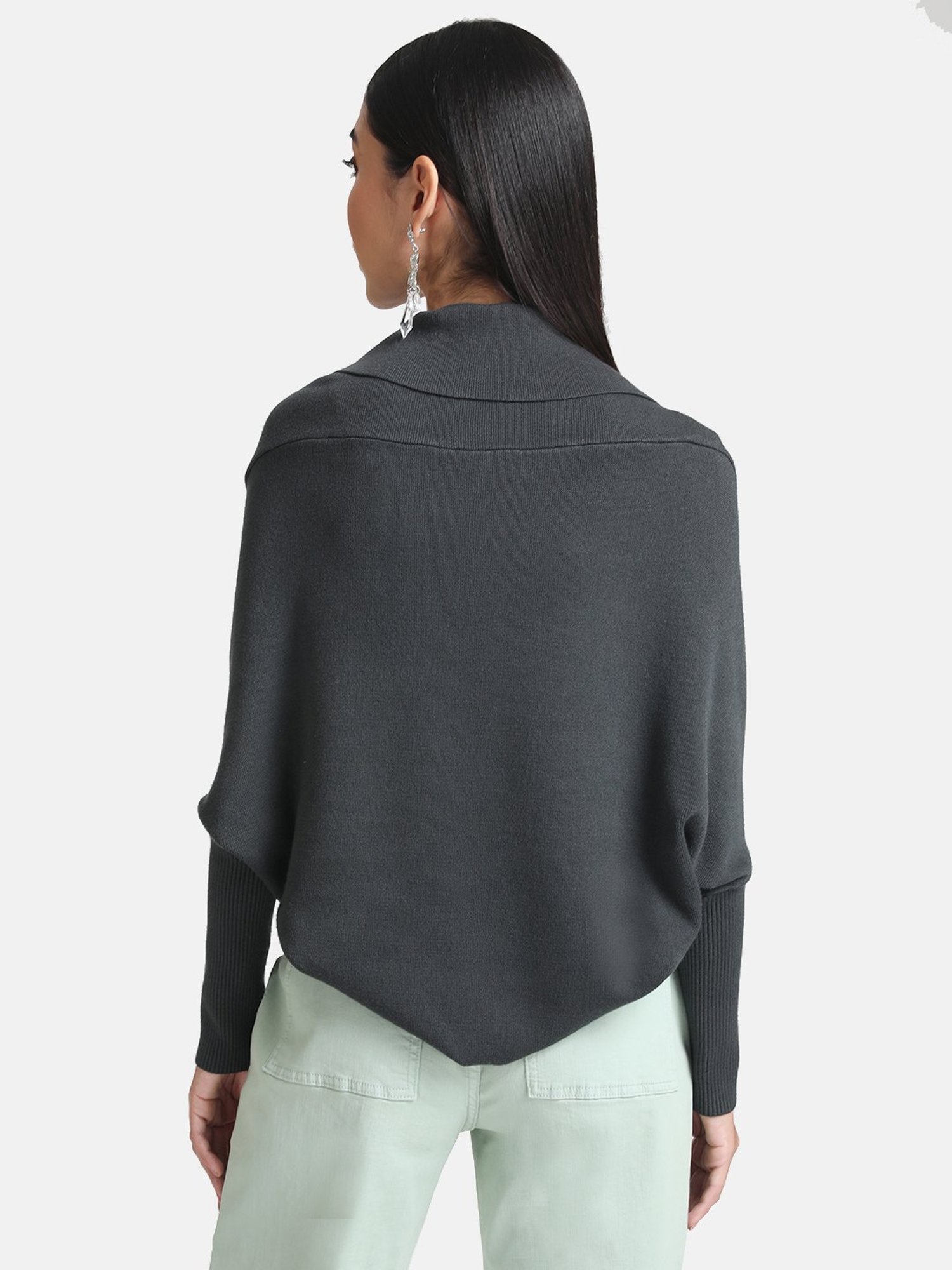 Kazo Shawl Collar Cape