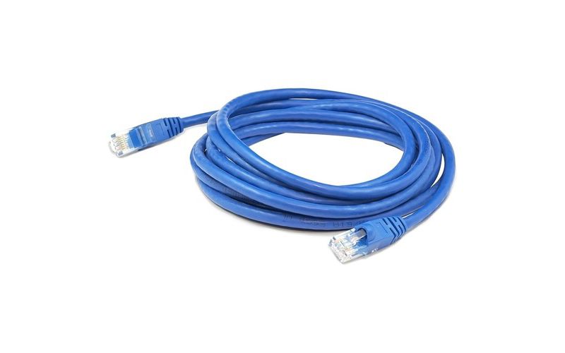 AddOn 4ft RJ-45 (Male) to RJ-45 (Male) Blue Cat6A UTP PVC Copper Patch Cable - 100% compatible and guaranteed to work