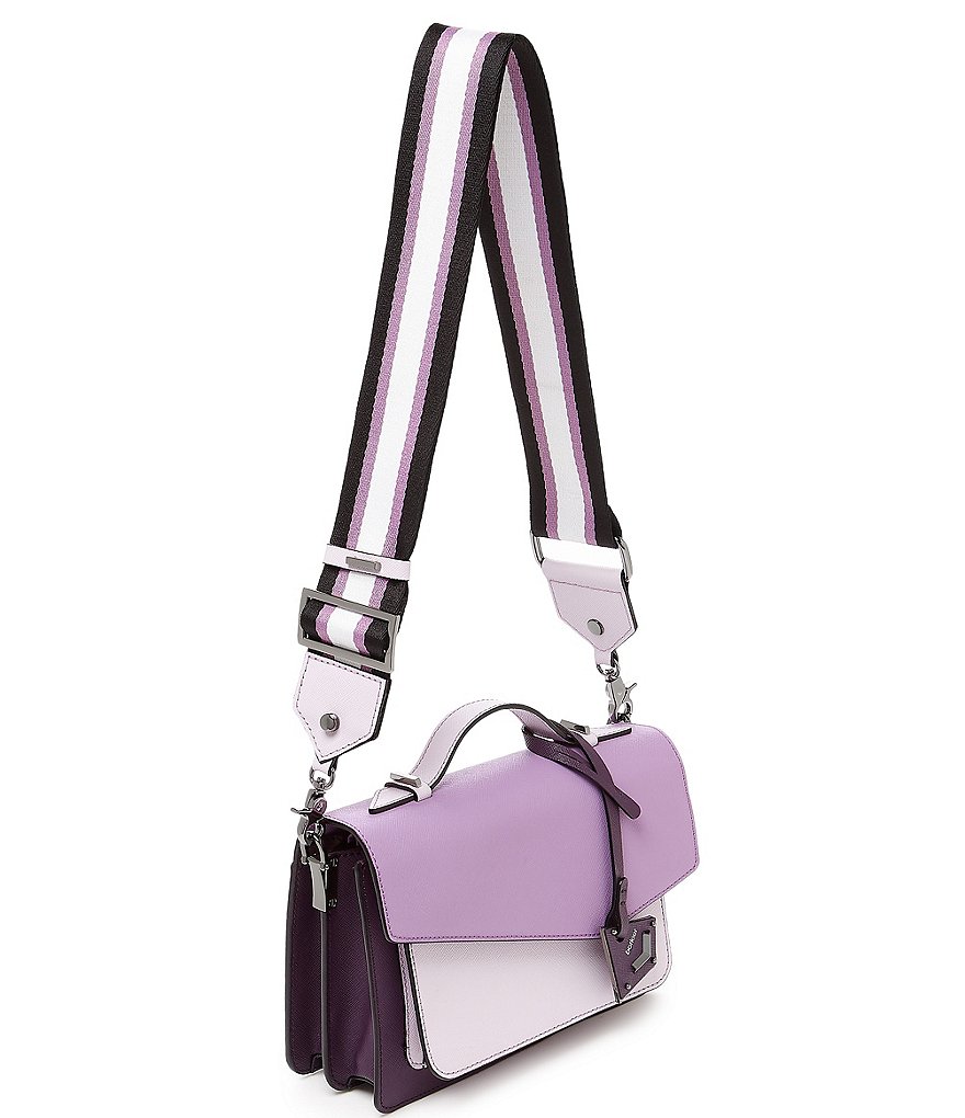 Botkier Cobble Hill Leather Colorblock Crossbody Bag