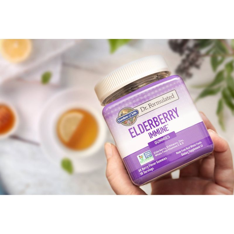 Garden of Life Dr. Formulated Adult Elderberry Gummies - 60ct