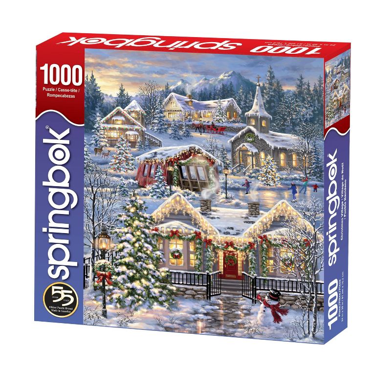 Springbok Christmas Village Jigsaw Puzzle - 1000pc