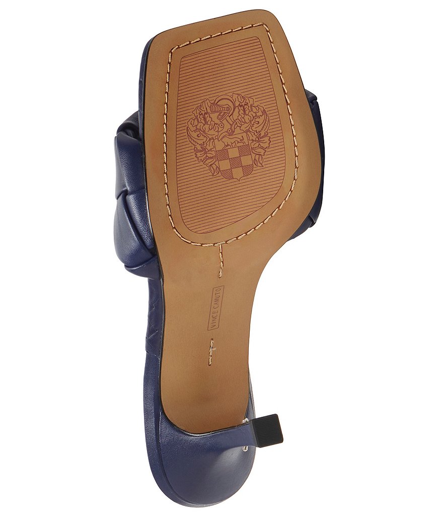 Vince Camuto Brelanie Woven Leather Dress Mules