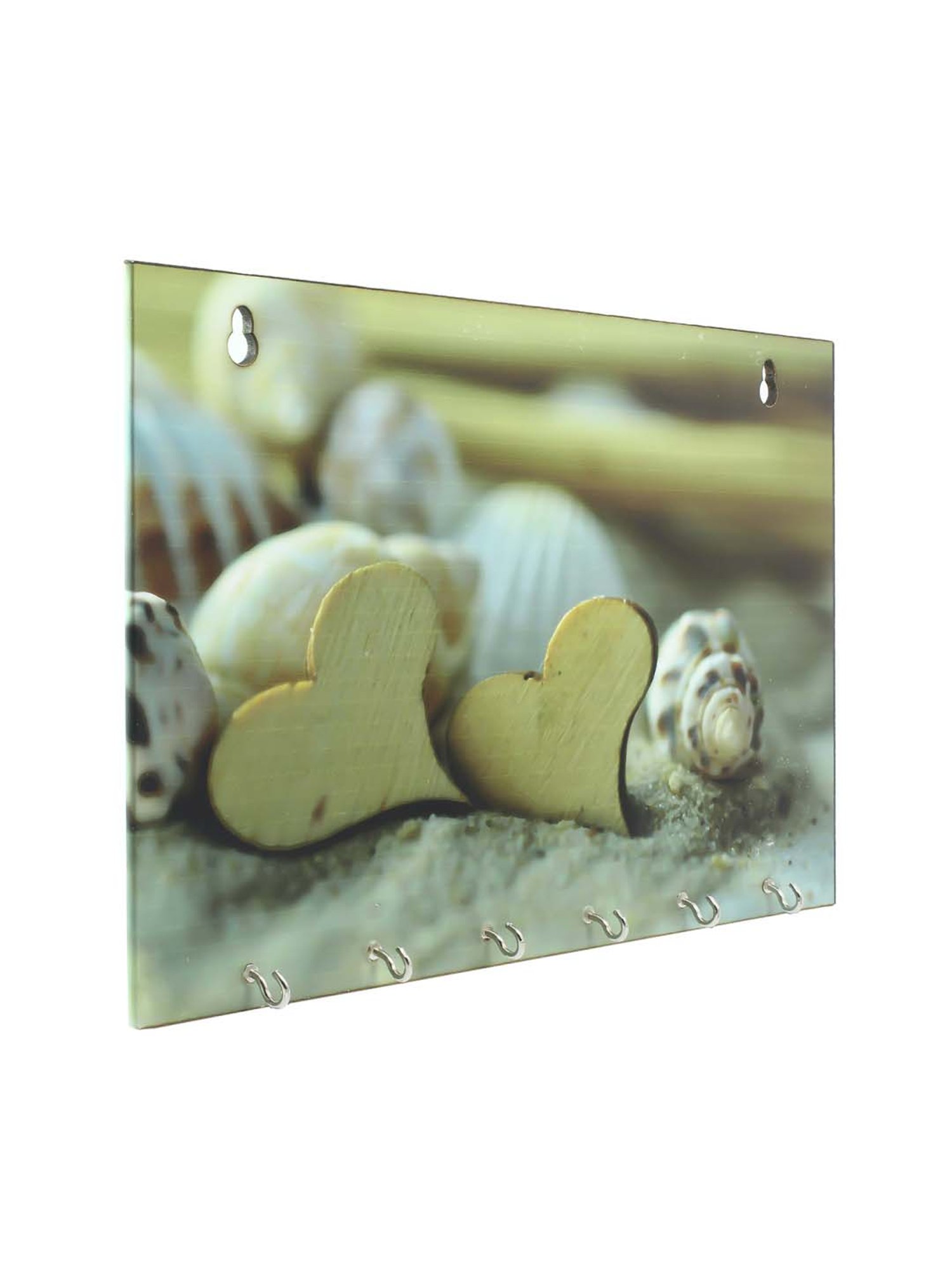 Gathari White & Orange Ceramic Desk Planter