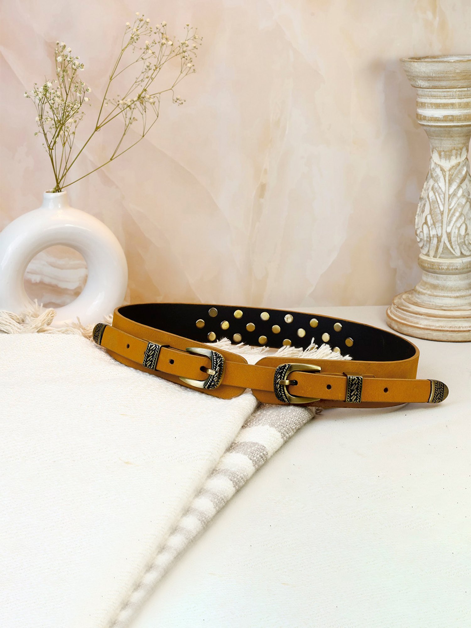 Patricia Nash Chain Link Woven Belt