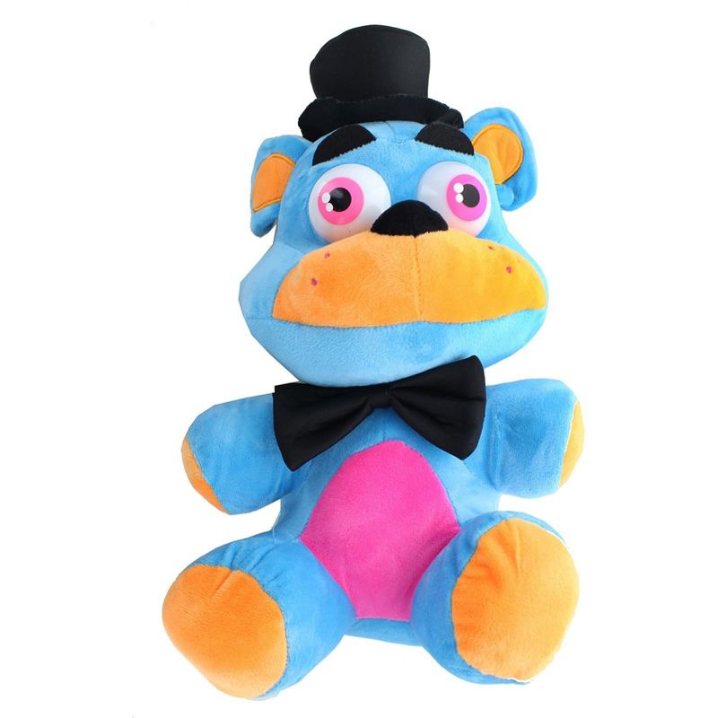 Chucks Toys Five Nights at Freddys 18 Inch Plush | Neon Blue Freddy