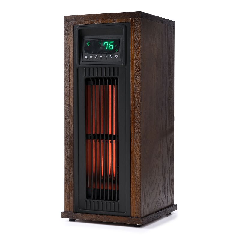 Lifesmart HT1216 23" High 1500W Electric Large Room Infrared Tower Space Heater