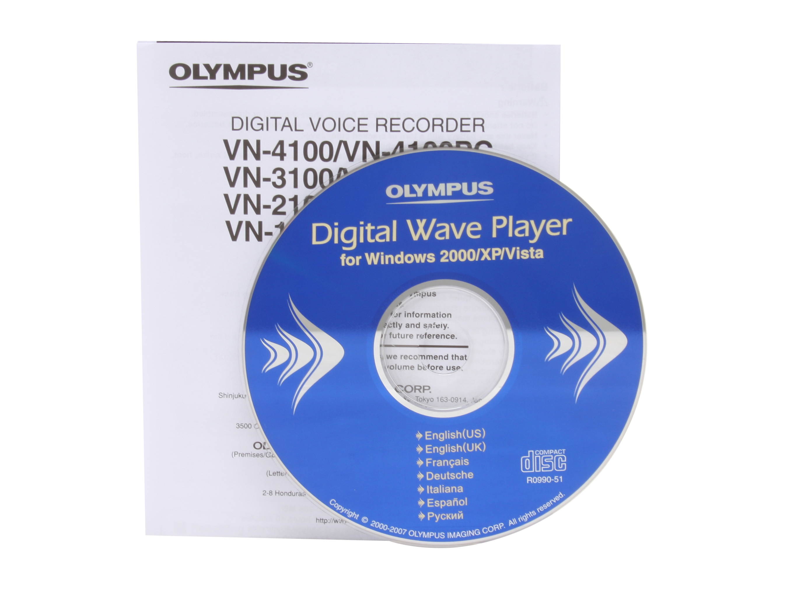 OLYMPUS VN-4100PC Digital Voice Recorder