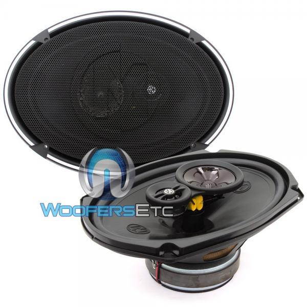 Memphis PRX6903 6 x 9 60W RMS 3-Way Coaxial Speakers