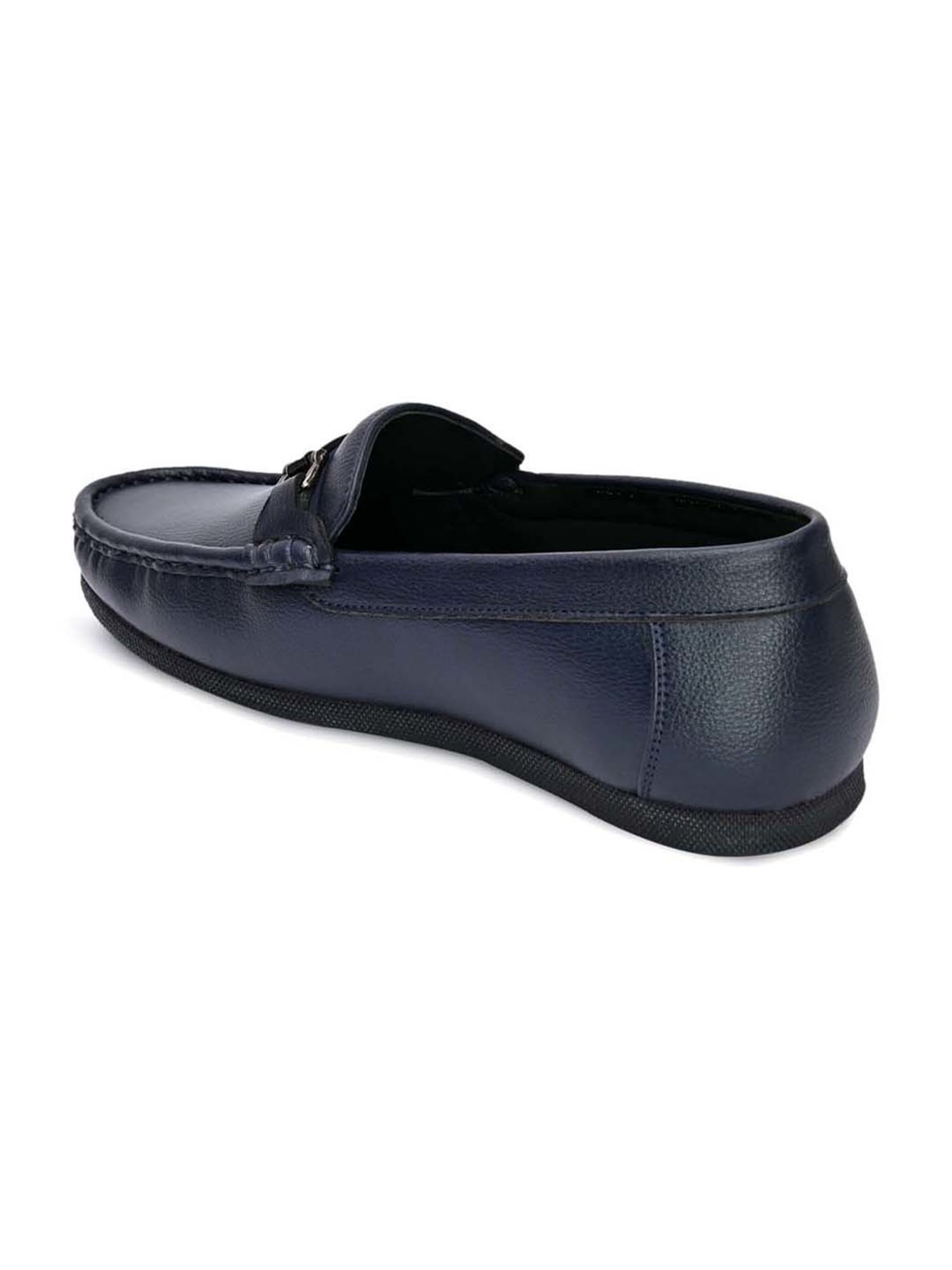 Hydes N Hues Men's Navy Blue Casual Loafers