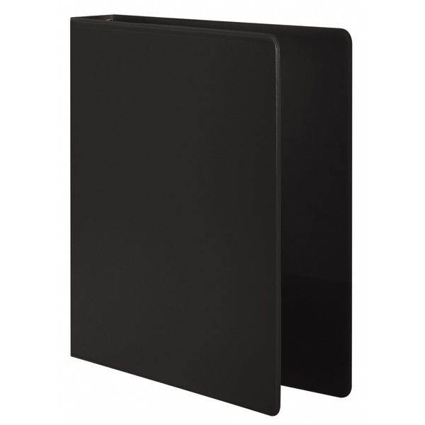WILSON JONES W362-14BPP 1" Round Ring Basic Binder, Black