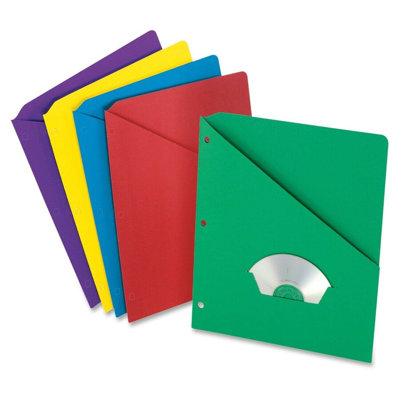 Pendaflex Essentials Slash Pocket Folder