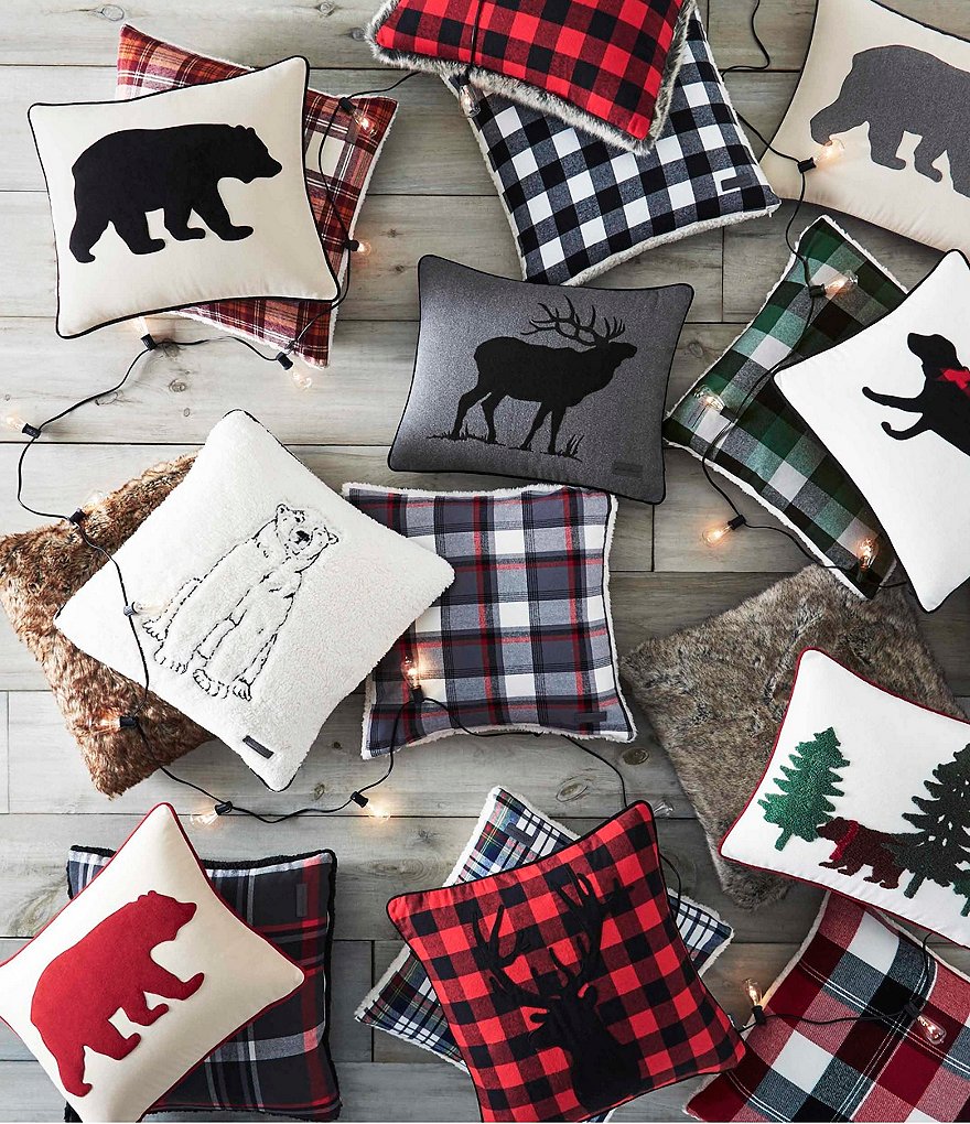 Eddie Bauer Black Bear Breakfast Pillow