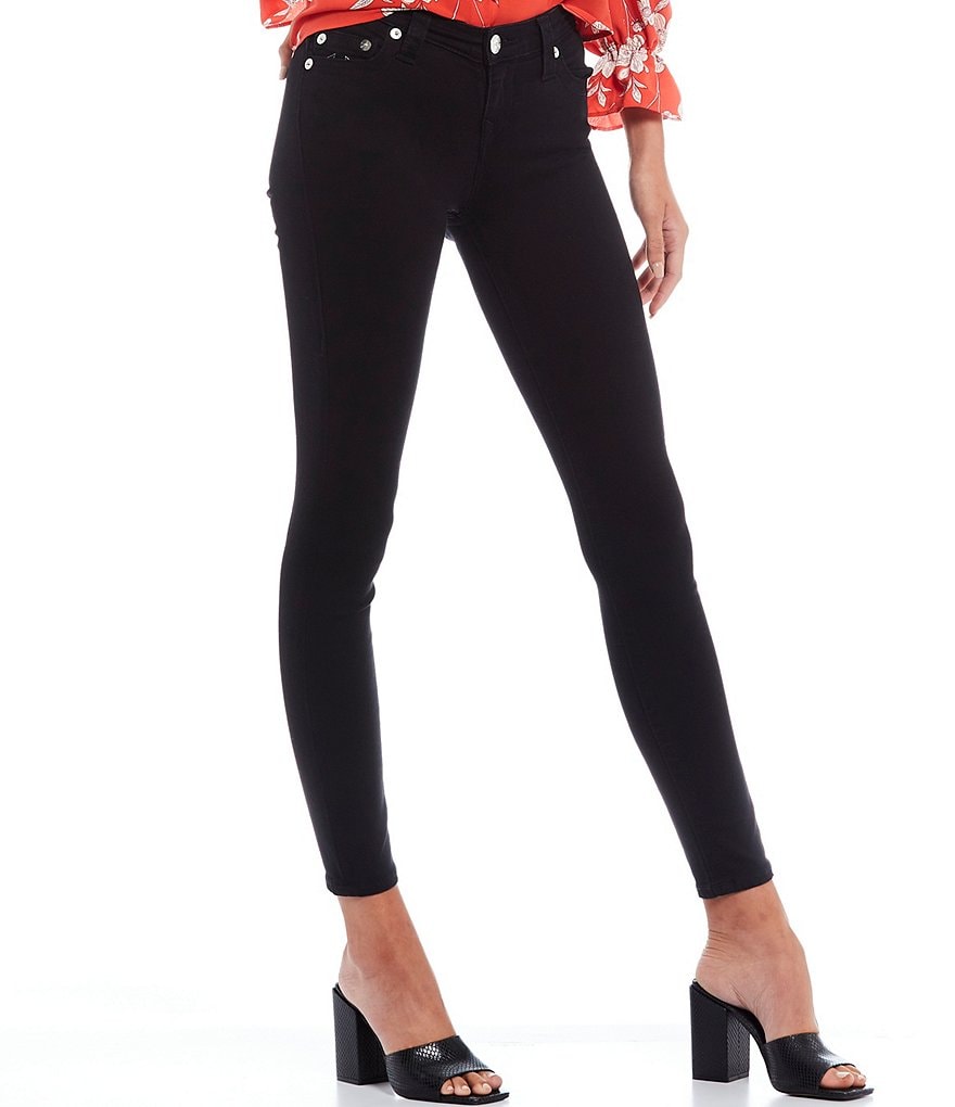 True Religion Halle High Rise Super Skinny Ankle Jeans
