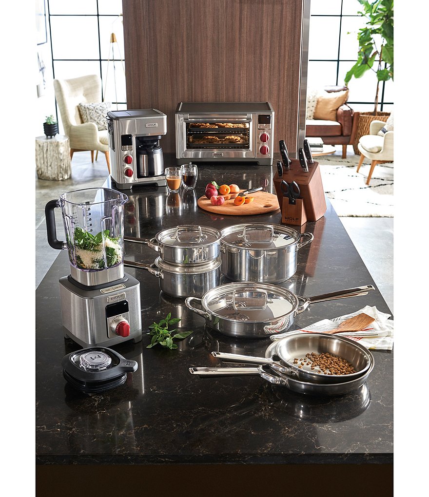 Wolf Gourmet Blender With Red Knob