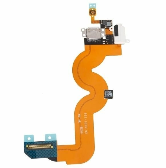 White Charger Charging Dock Port Audio Jack Flex Cable For iPod Touch 5 5th Gen