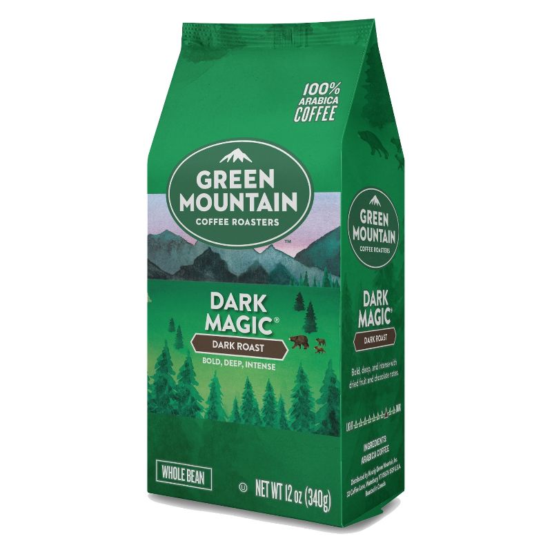 Green Mountain Coffee Dark Magic Ground Coffee - Dark Roast - 12oz