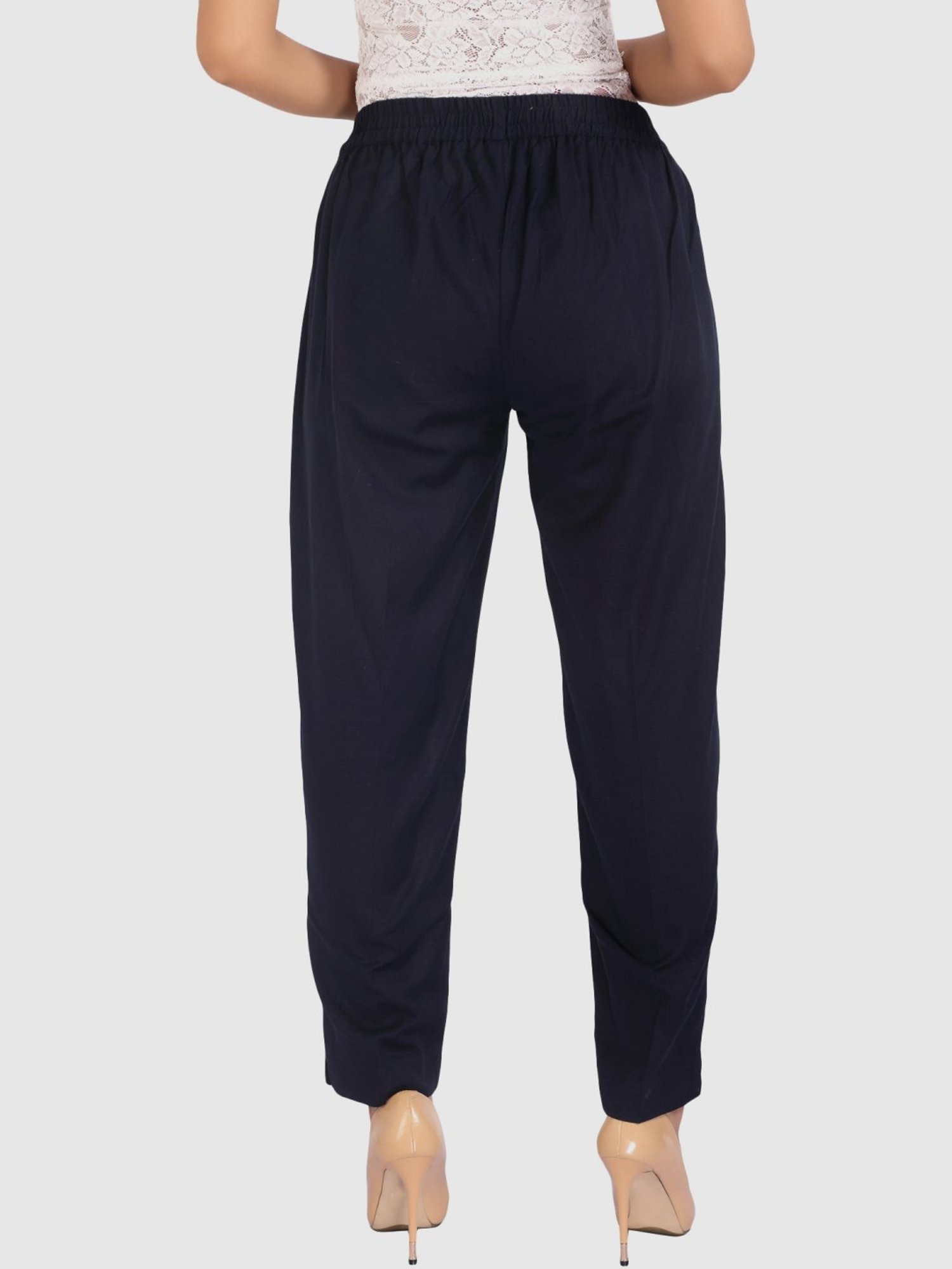 Cotton Culture Navy Cotton Pants