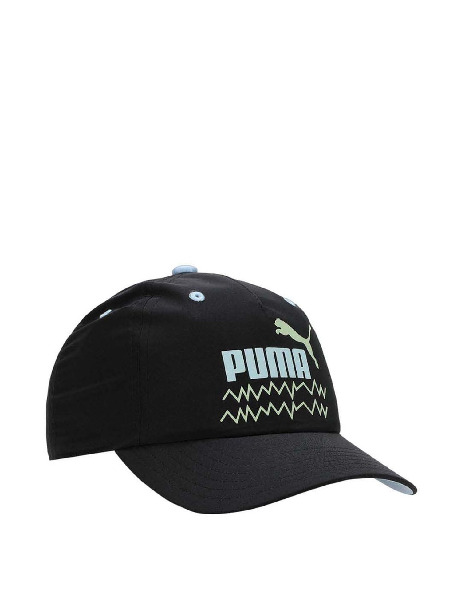 Puma Mimatch Pinch Panel Black Baseball Cap for Youth