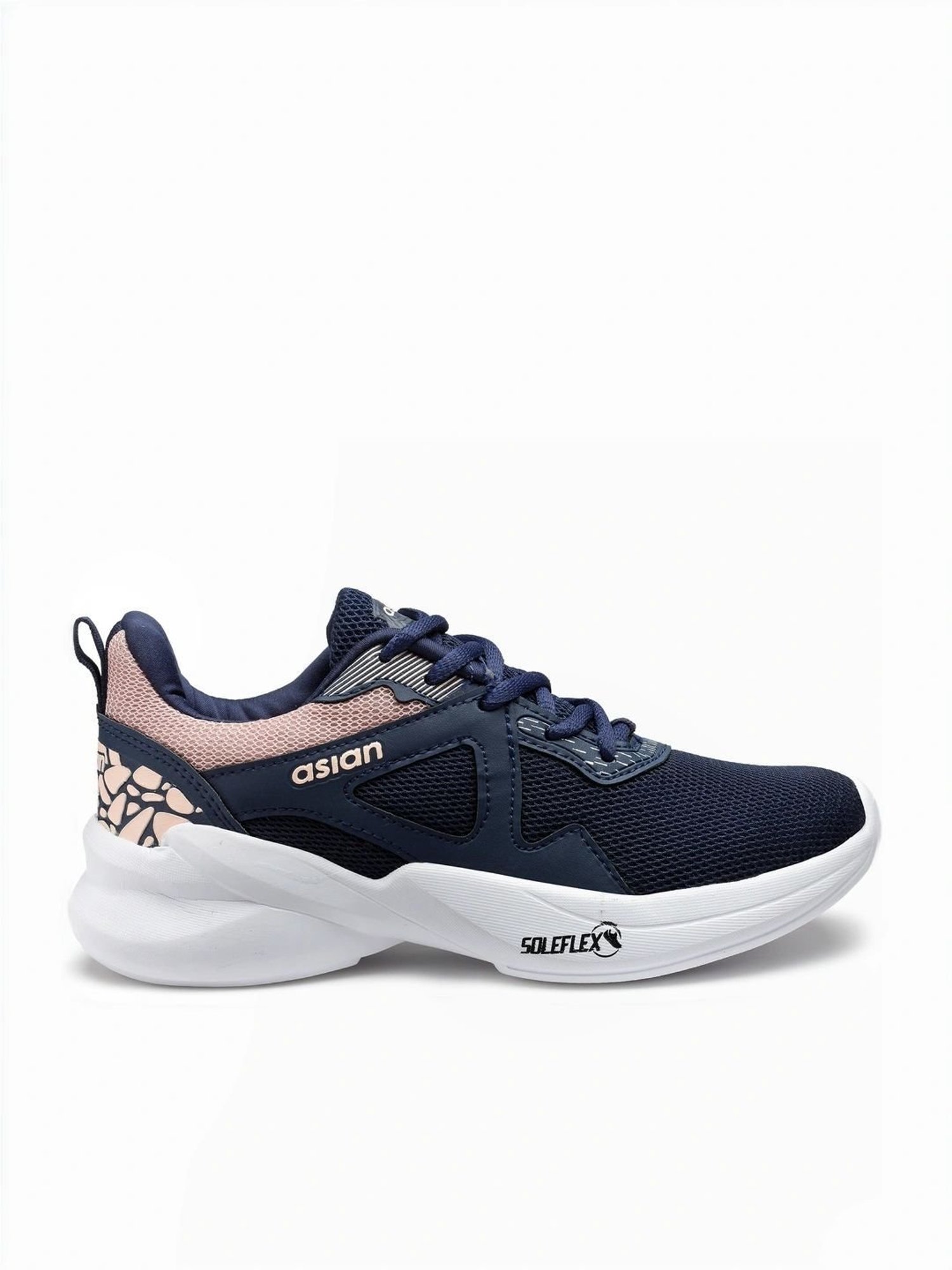 Asian Women's Navy Running Shoes