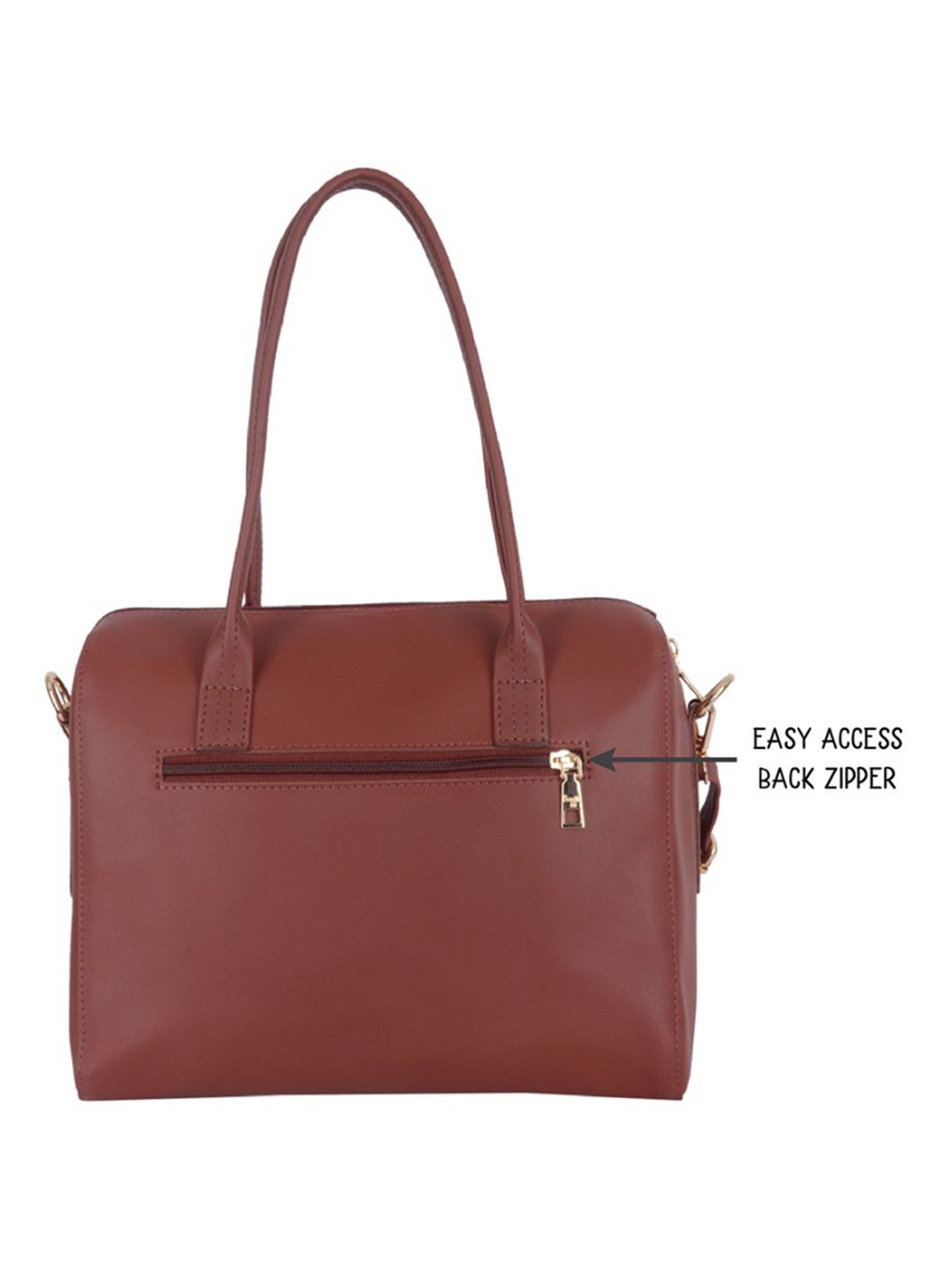 Baggit Maroon Medium Handbag