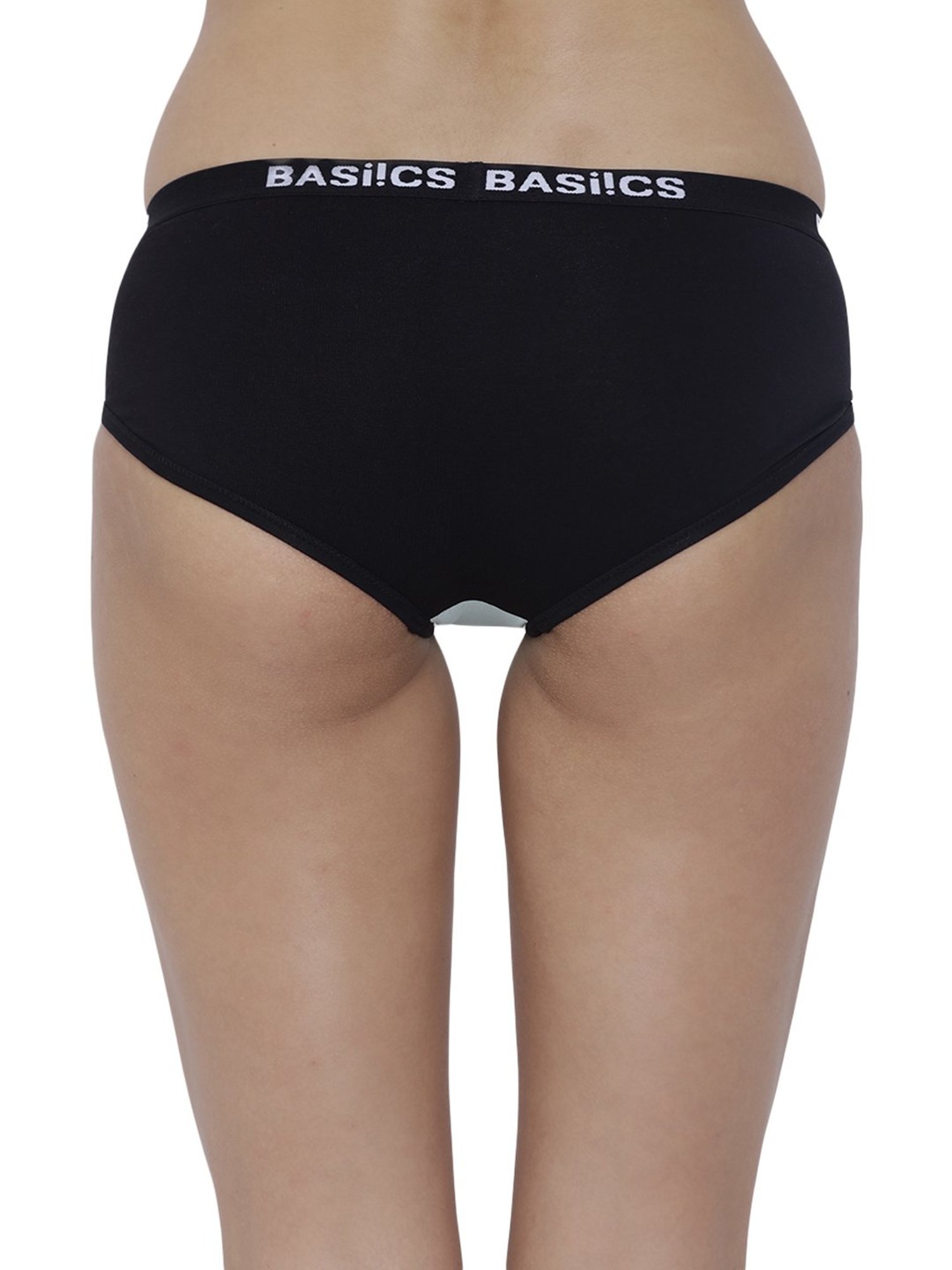 BASIICS by La Intimo Steel Grey Hipster Panty