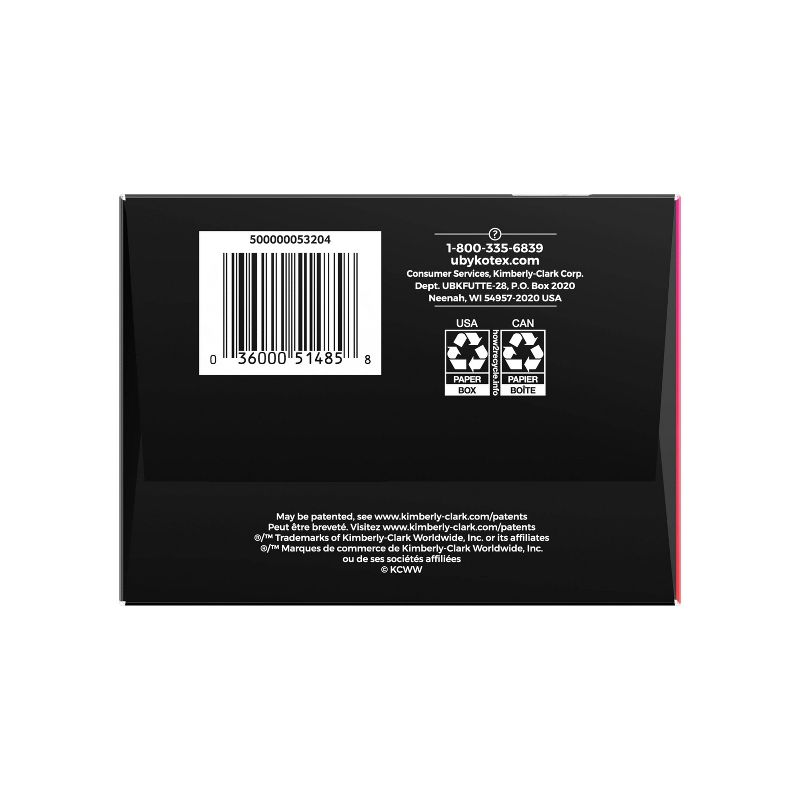 U by Kotex Ultra Thin Teen Feminine Pads with Wings - Extra Absorbency - 28ct