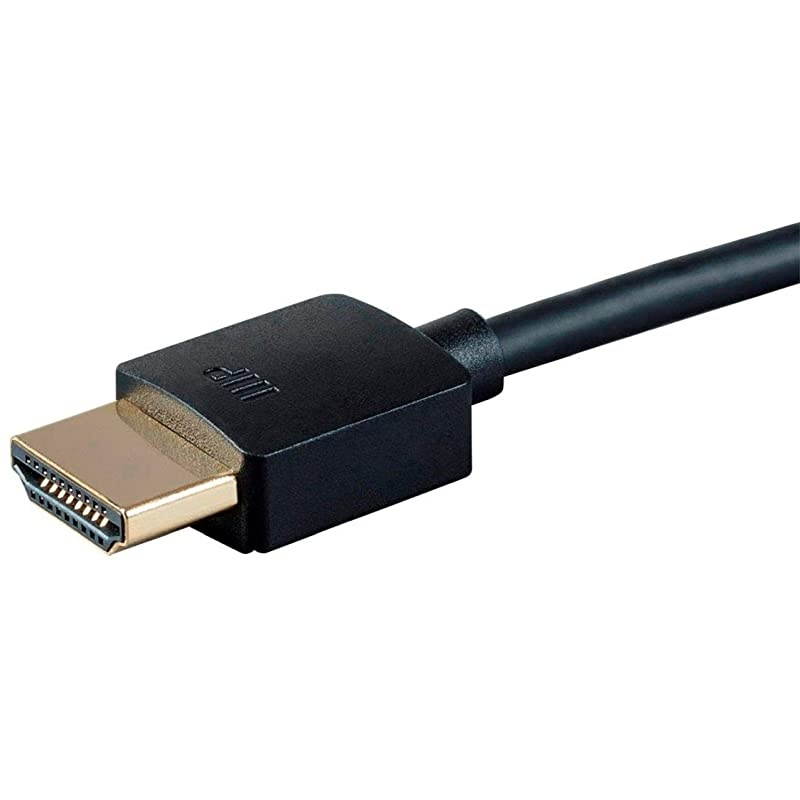 High Speed HDMI Cable 5 Pack 6 Feet Black | Certified Premium 4K60Hz HDR 18Gbps 34AWG YUV 444 Ultra Slim Series