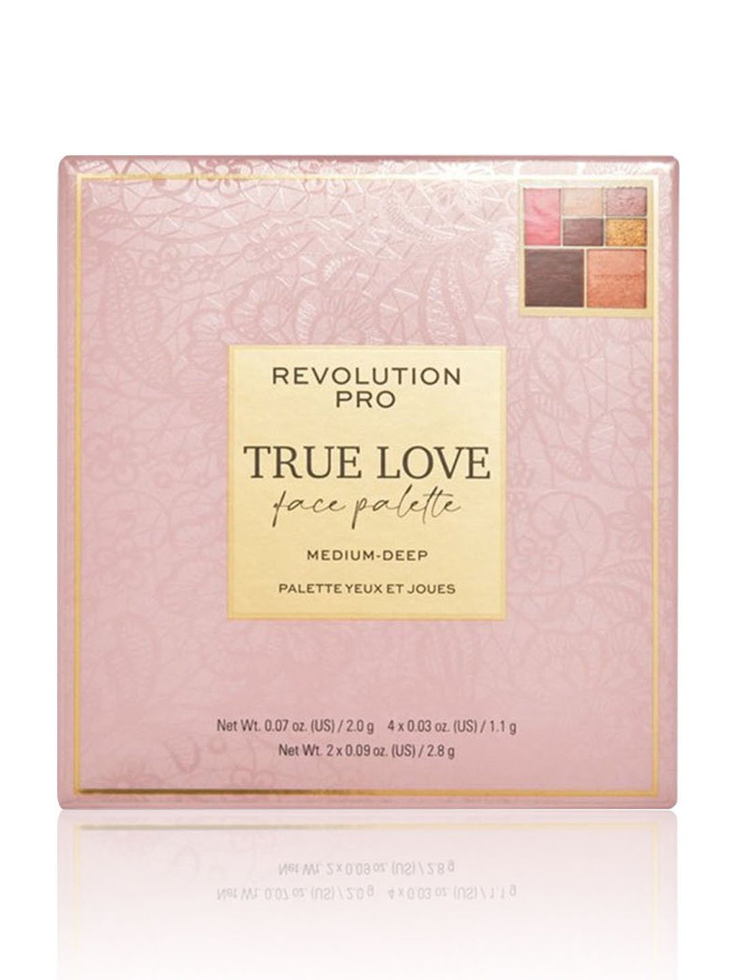 Revolution Pro Glam Mood Face Palette Medium