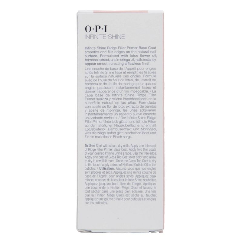 OPI Infinite Shine Nail Polish Ridge Filler - 0.5 fl oz