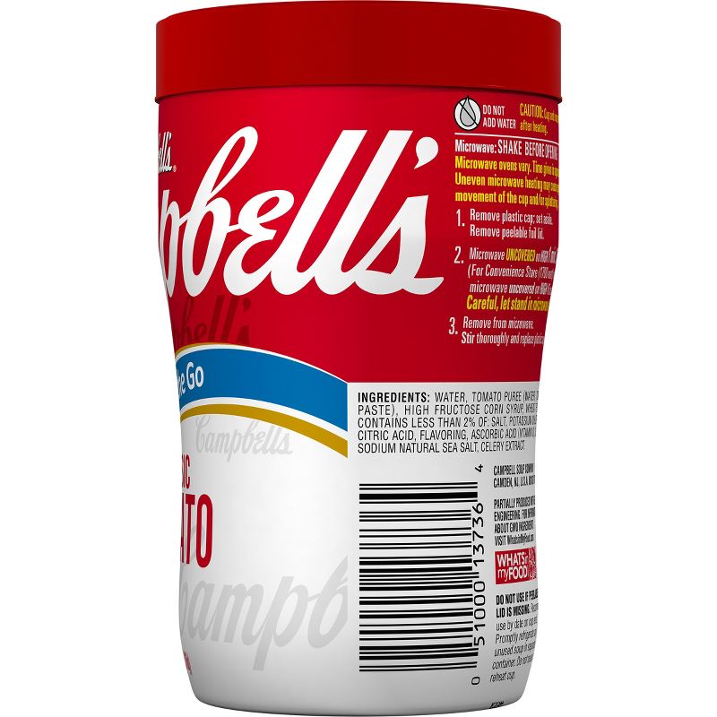 Campbell's Soup on the Go Classic Tomato - 11.1oz
