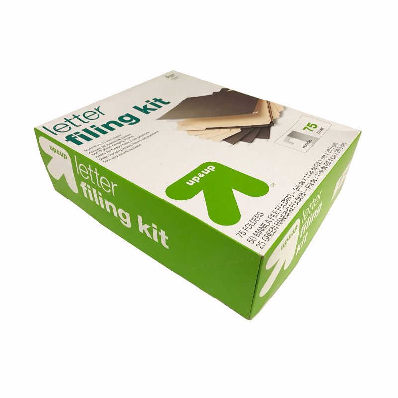 Tabbies File Pocket Handles 9-5/8 x 2 Green/White 48/Pack 68809