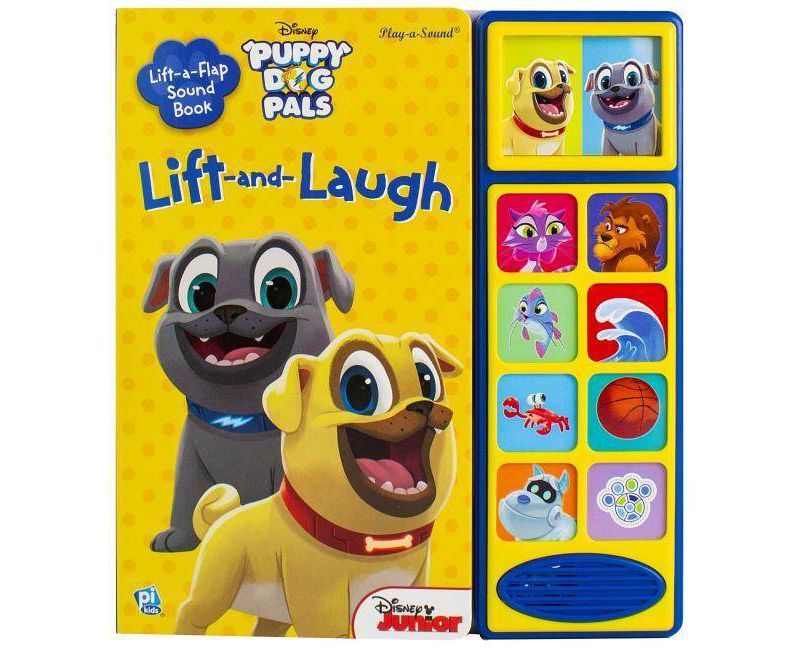 Disney Puppy Dog Pals - Lift a Flap Sound Book : Lift and Laugh (Hardcover)