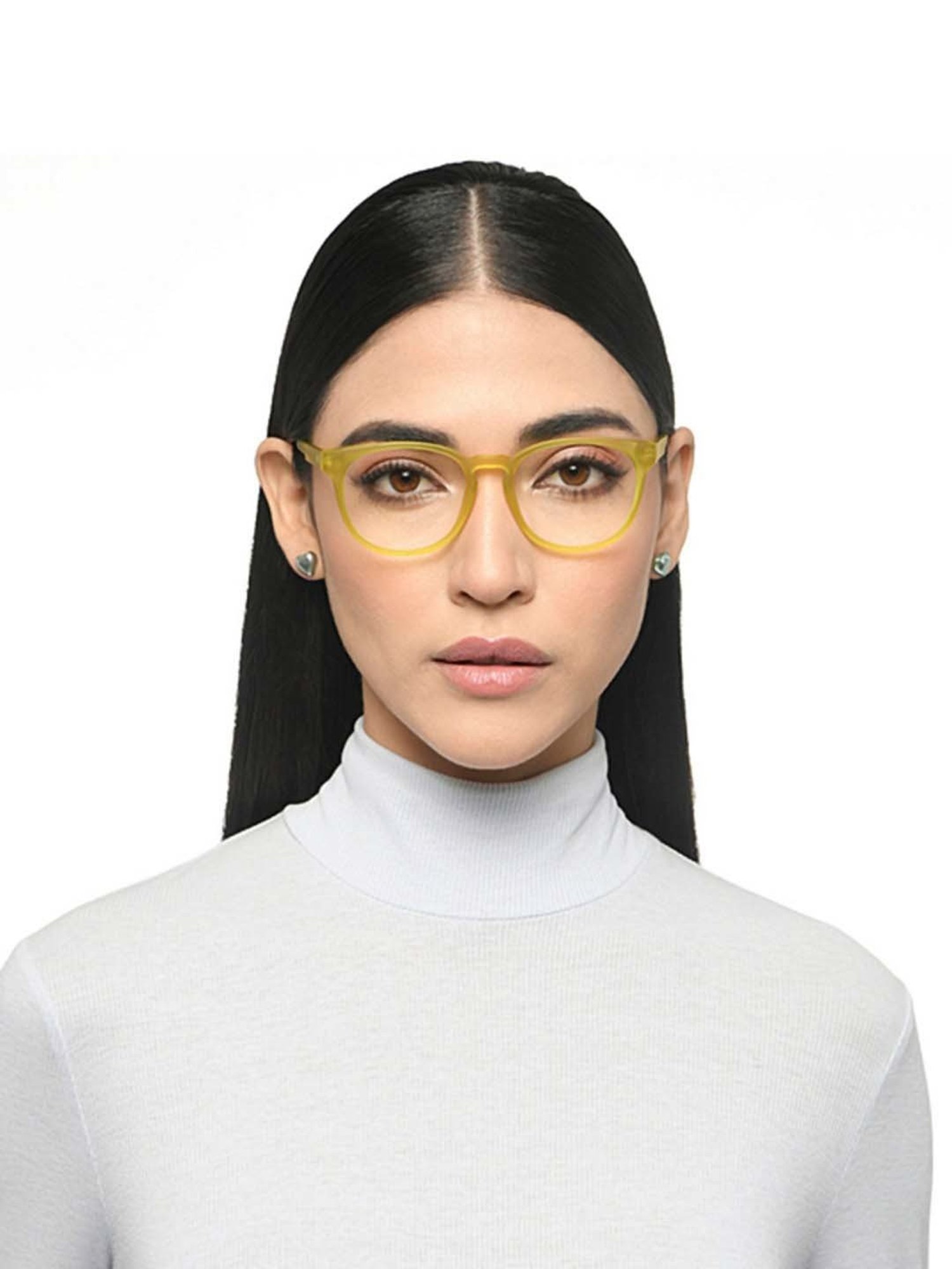 Lenskart Blu Yellow Oval Blue Light Protection Unisex Reading Glasses