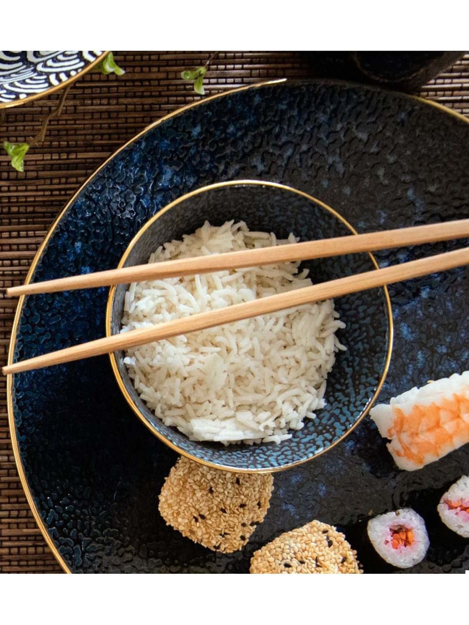 Mikasa Blue Porcelain Miso Serve Bowl