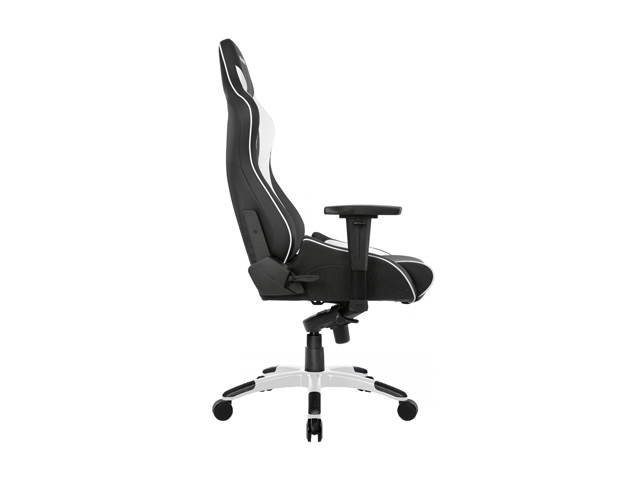 AKRacing Masters Series Pro Gaming Chair, 4D Adjustable Armrests, 180 Degrees Recline - White (AK-PRO-WT)