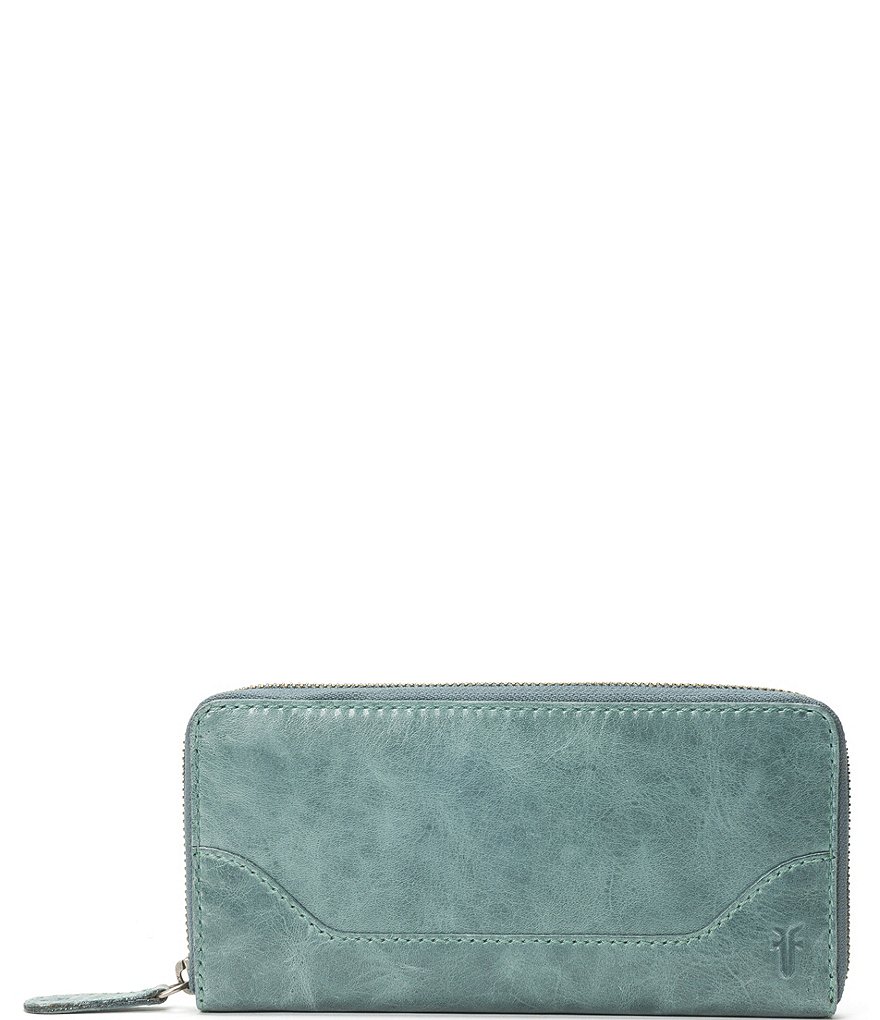 Frye Melissa Leather Zip Wallet
