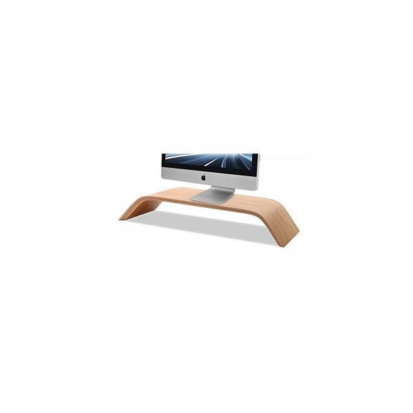 Samdi Wooden Monitor Stand, Riser Stand, Shelf Stand for all iMac and other Computers LCD Monitors. See eye-to-eye with your Monitors