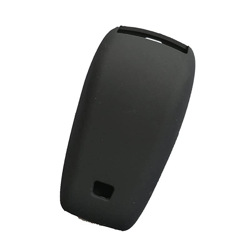 Qty2 4Buttons Smart Key Fob Case Cover Holder Skin for 2018 2016 2017 Mercedes Benz E Class Black Red