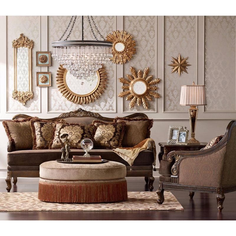 Dahlia Studios Springtime Promenade Bronze Finish 14 3/4" High Sculpture