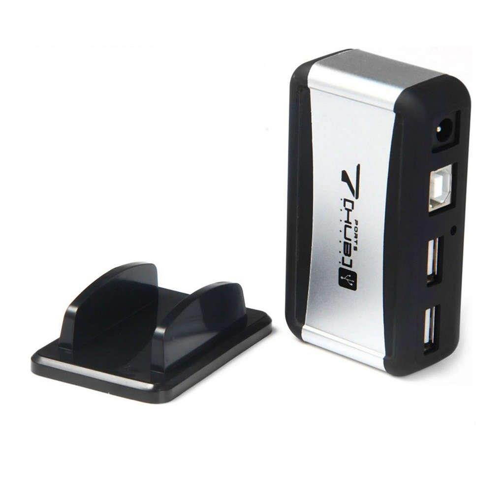 USB 3.0 Hub, Portable SuperSpeed 4 Port USB 3.0 Hub with Built-in Cable , USB Extension Multi-function USB Dock Hot Swapping Support for  Mac, PC, USB Flash Drives and Other Devices