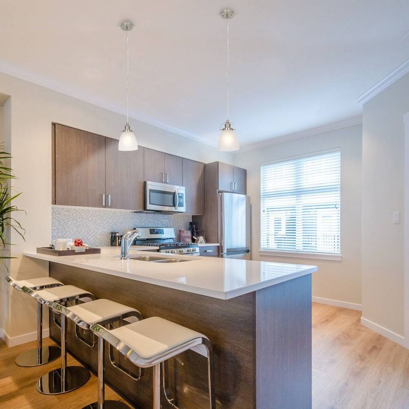 8.5" One Light Mini Pendant Brushed Nickel - Cresswell Lighting