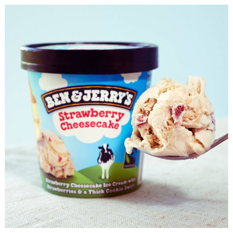 Ben & Jerry's Strawberry Cheesecake Ice Cream - 16oz