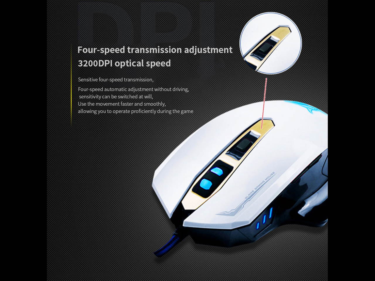 Gaming Mouse Wired Breathing Light Ergonomic Game USB Computer Mice Multicolor Gamer Desktop Laptop PC Gaming Mouse, 6 Buttons for Windows 7/8/10/XP Vista Linux, Black