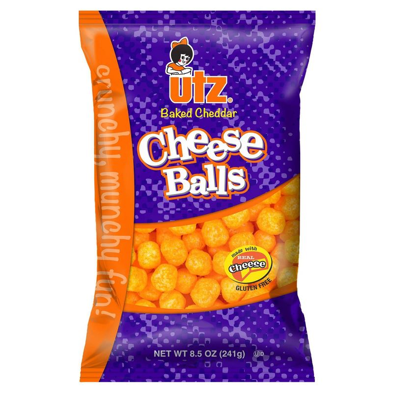 Utz Baked Cheddar Cheese Balls - 8.5oz