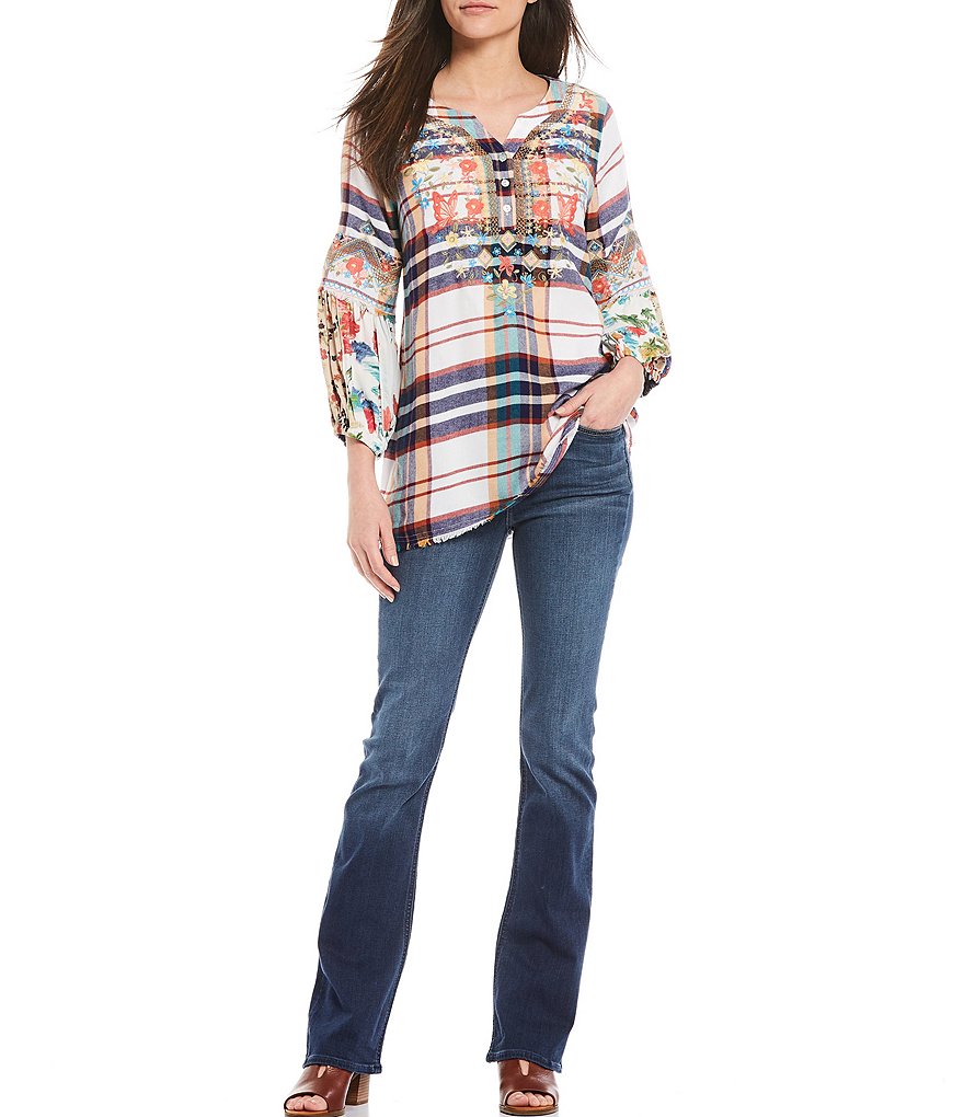 JEN7 by 7 for All Mankind Slim Bootcut Jeans