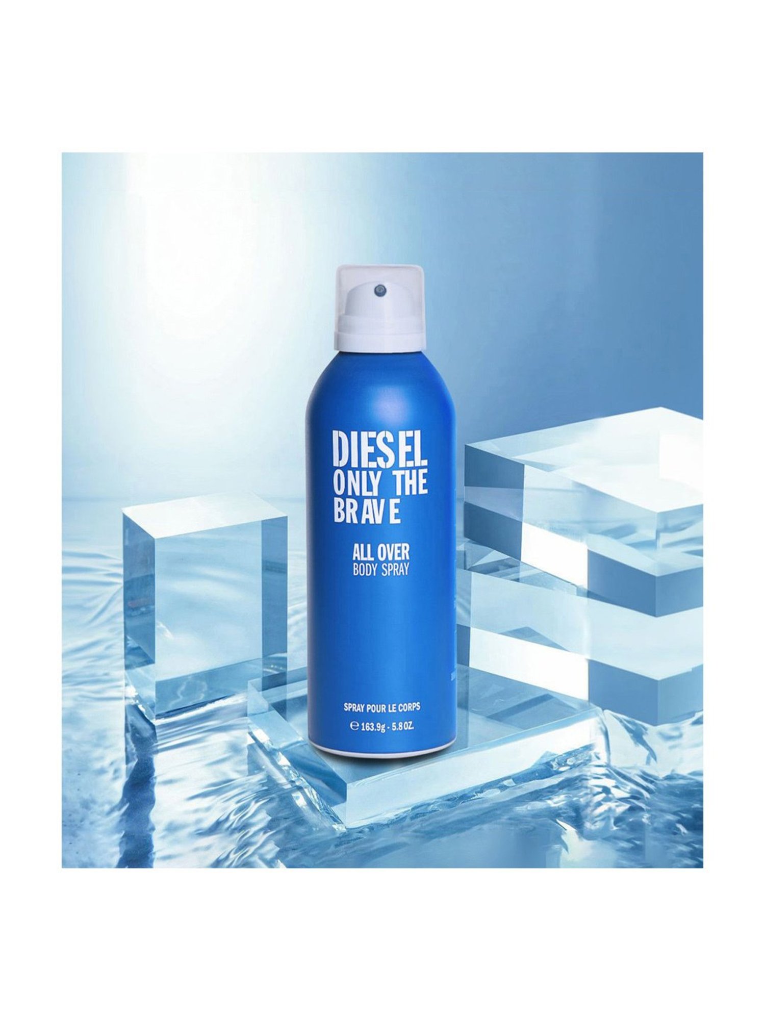Diesel Only The Brave All Over Body Spray for Men - 200 ml